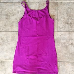 Tight mid-thigh tank dress